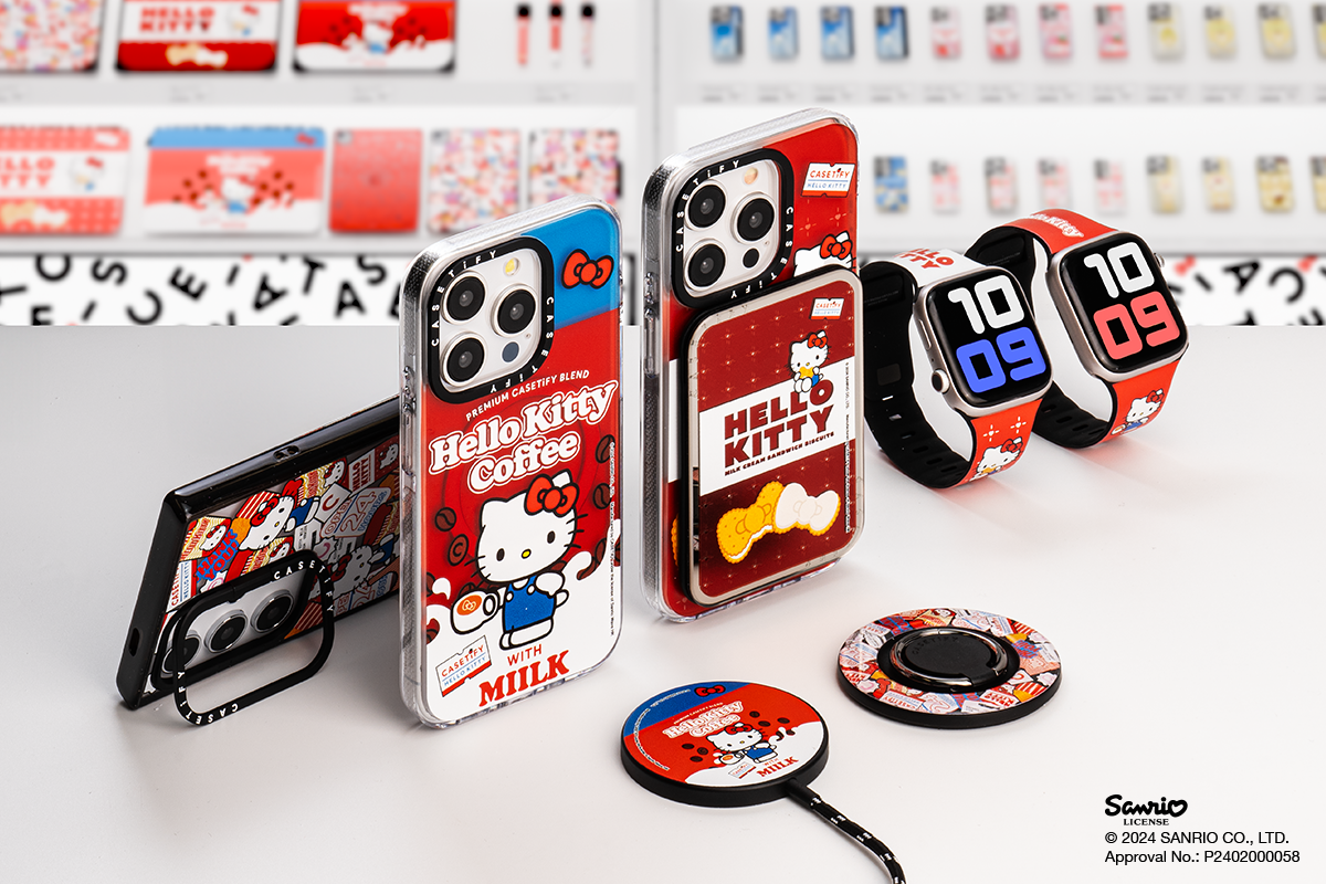 庆祝Hello Kitty诞生50周年,CASETiFY 与三丽鸥家族四度携手推出全新合作系列