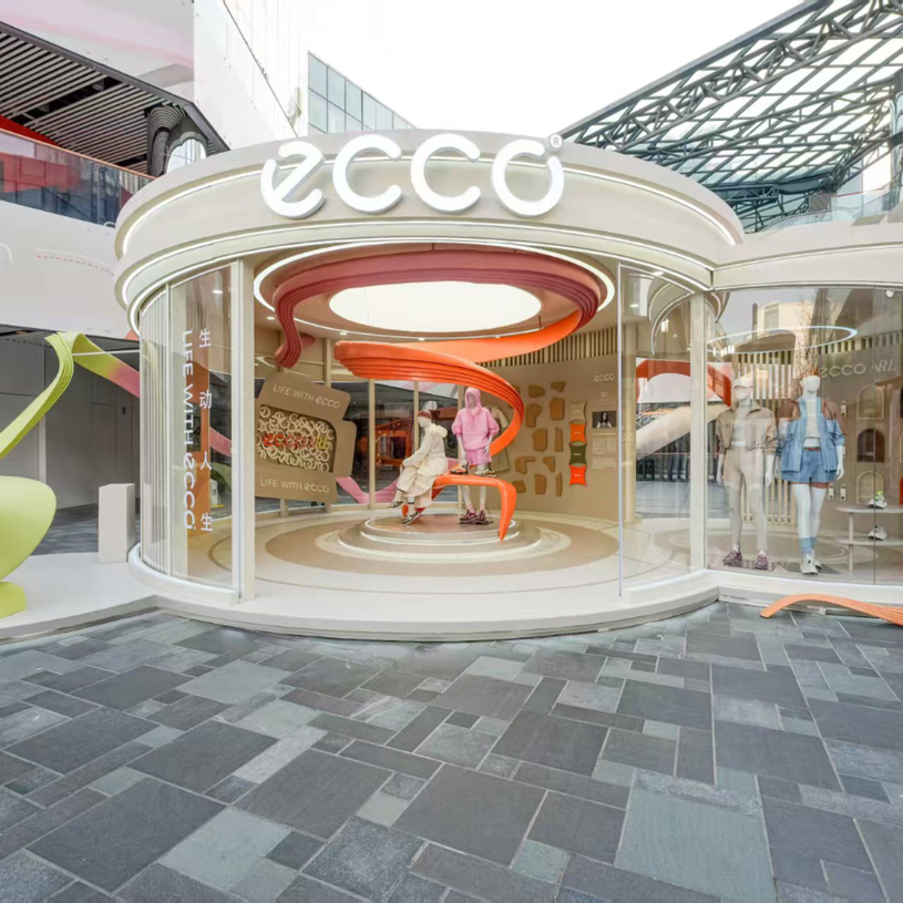 ECCO开启「她 自然生动」主题限时空间 携代言人倪妮空降北京三里屯